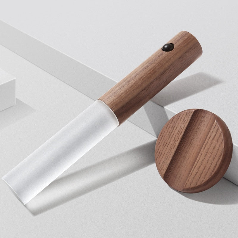 Wooden Block Towel Rack
