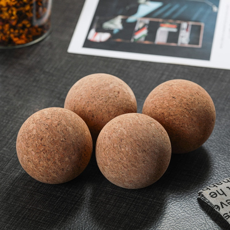 Cork Ball Glass Storage Jar