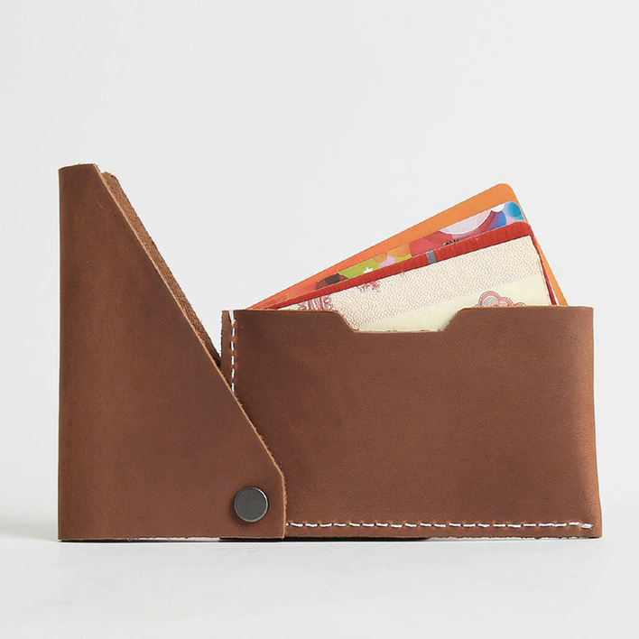 Leather Flip Wallet