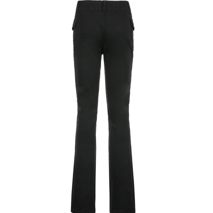 Low Waist Utility Trousers