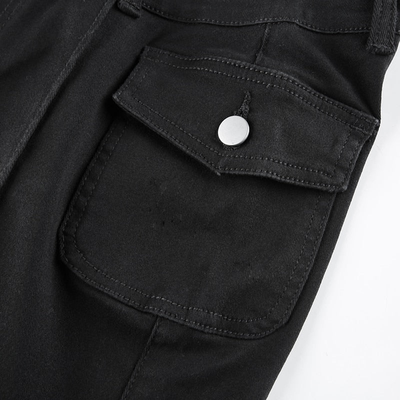 Low Waist Utility Trousers