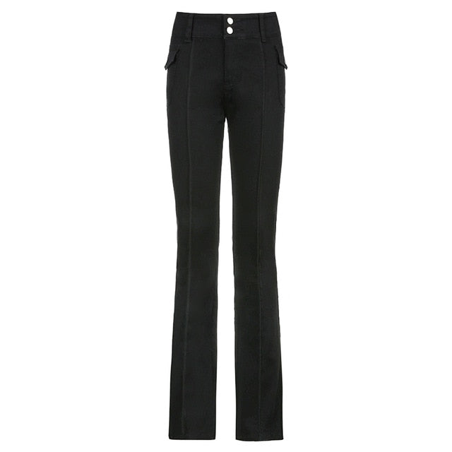 Low Waist Utility Trousers