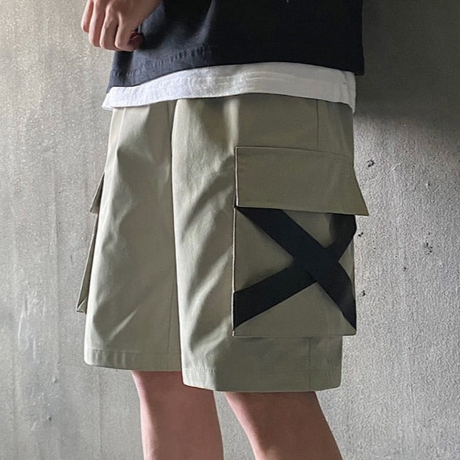 Shirred Drawstring Maxi Skirt