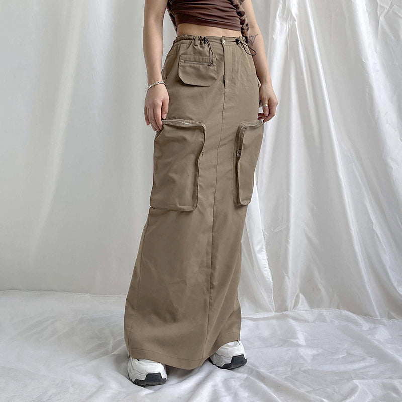 Amira Maxi Cargo Skirt