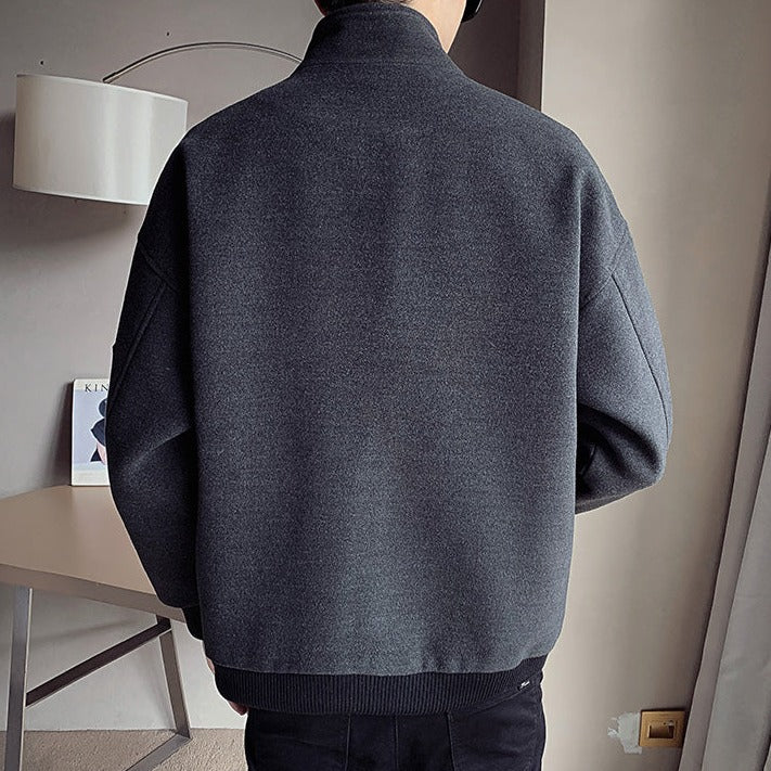 Men's Minimalist Wool Jacket